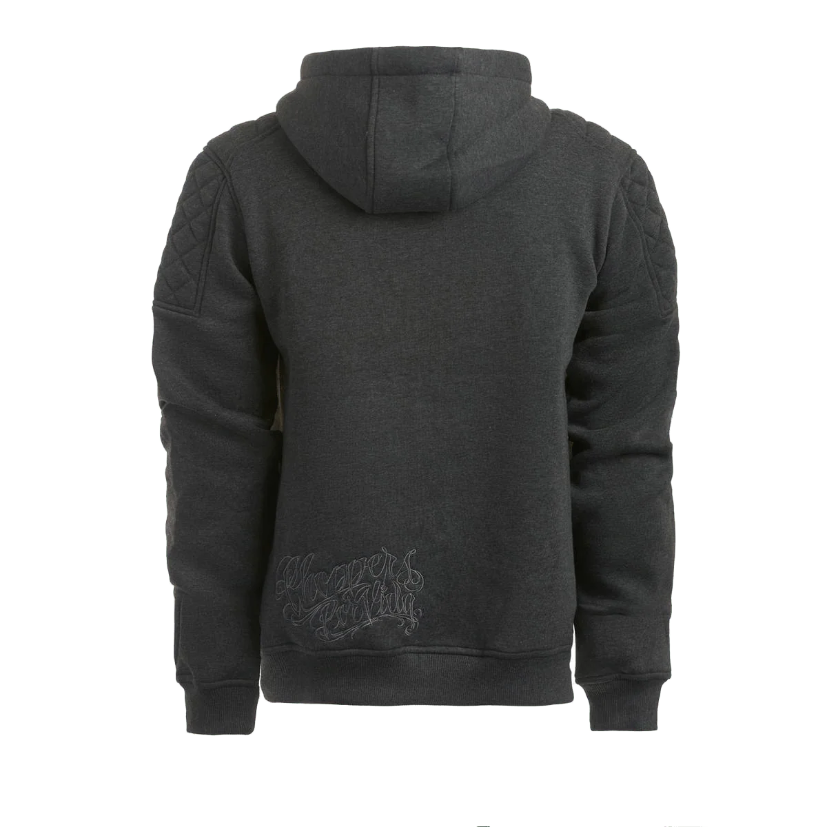 Choppers por Vida Zip Hoody - Grey Melange - Image 4