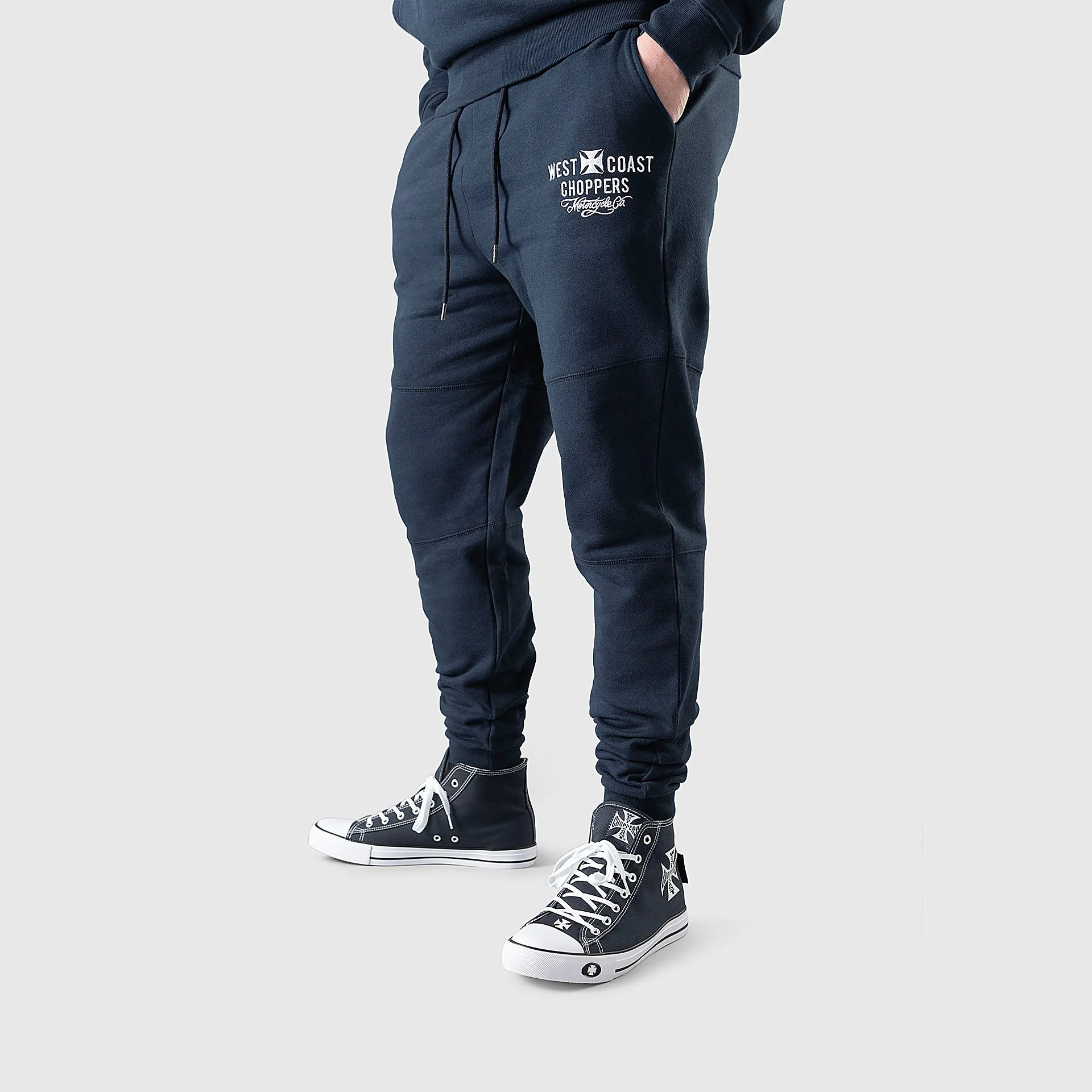 WCC FRISCO SWEAT PANTS - NAVY - Image 4