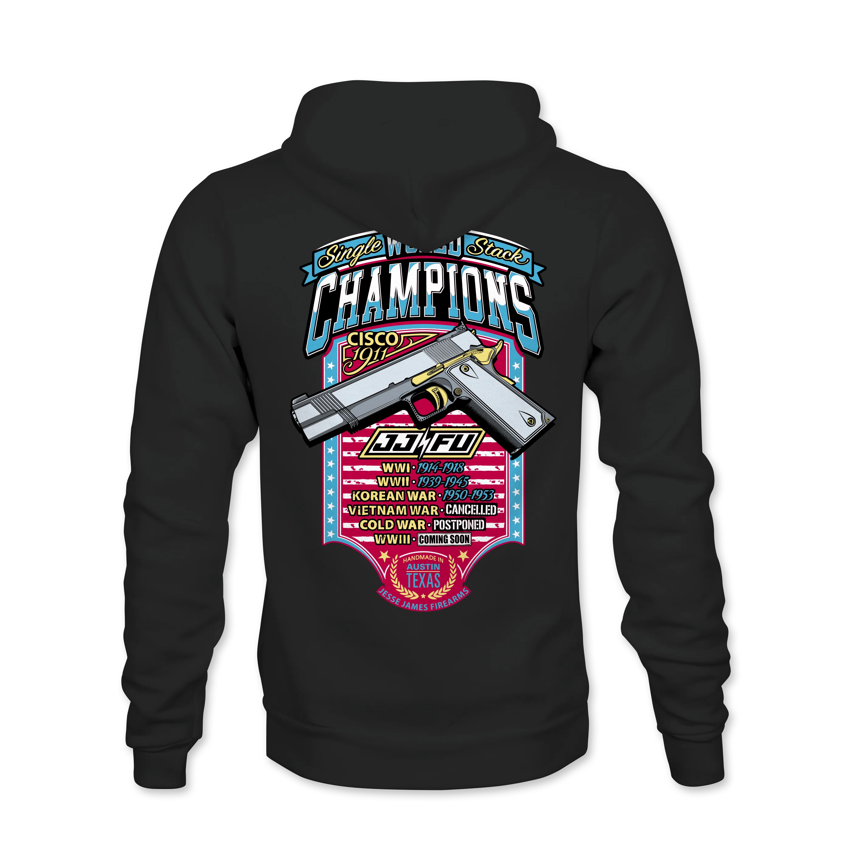 JJFU Cisco 1911 Single Stack World Champions Hoody - Black
