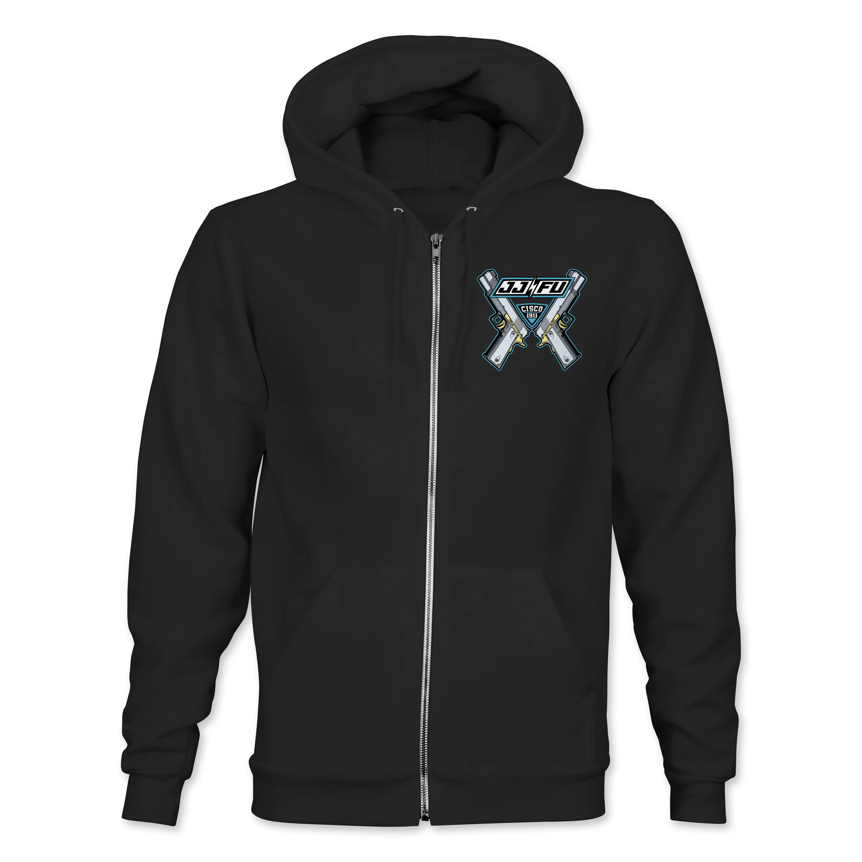 JJFU Cisco 1911 Single Stack World Champions Zip Hoody - Black