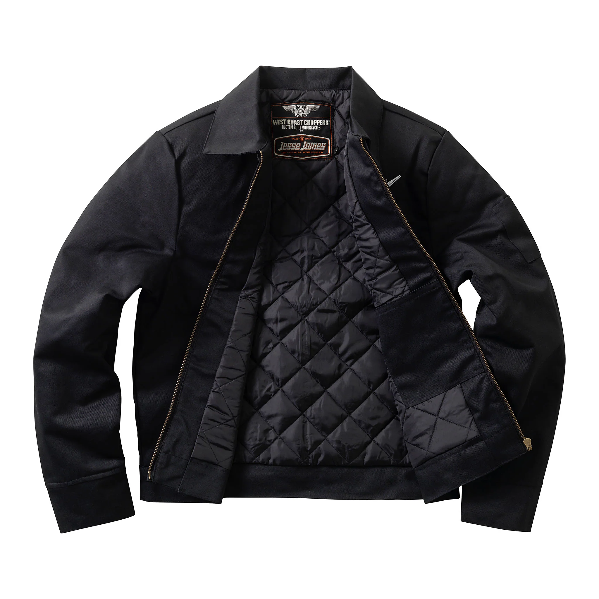 JJFU HANDMADE IN AMERICA EISENHOWER JACKET - BLACK - Image 3