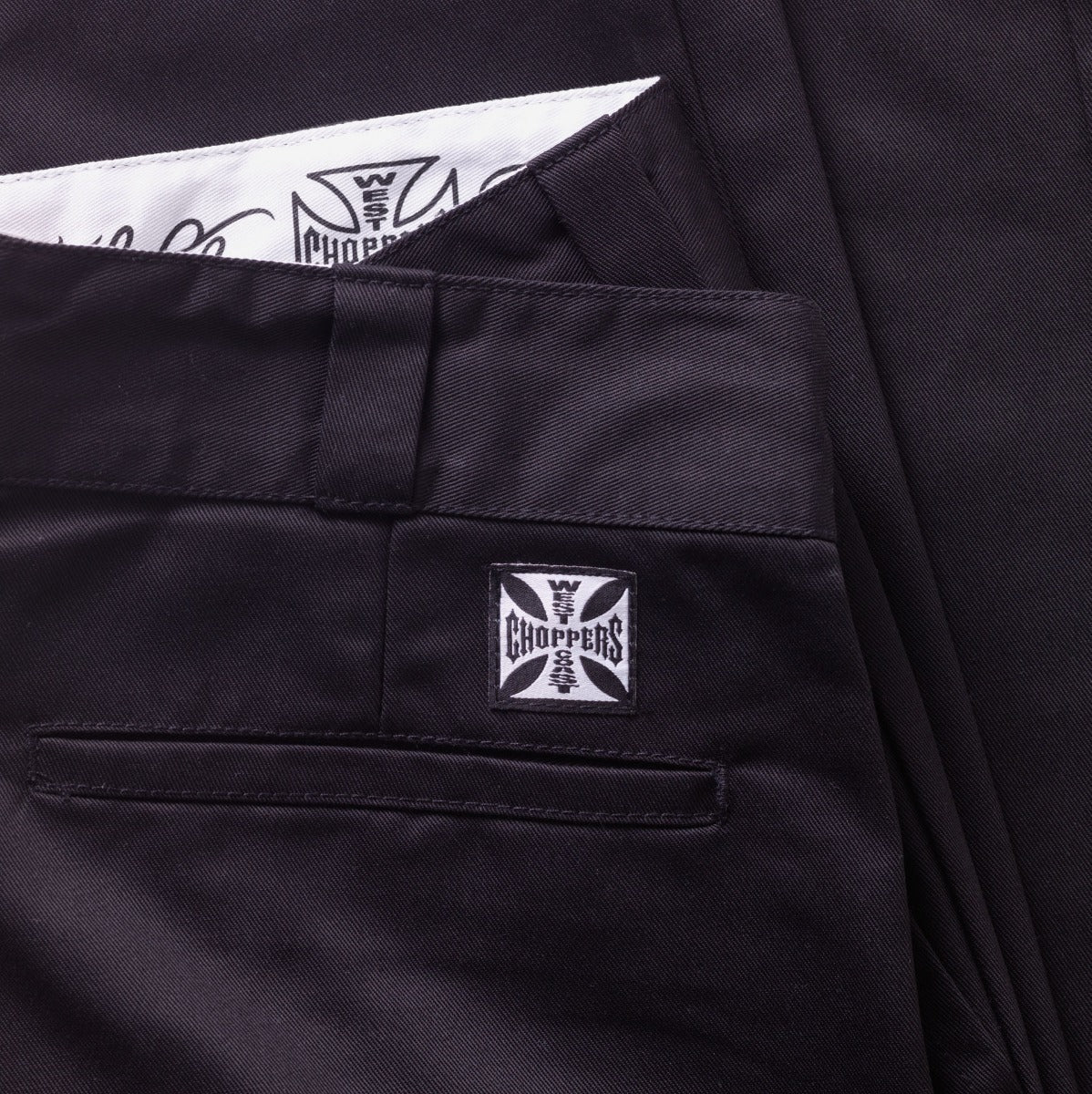 WEST COAST CHOPPERS AUSTIN WORKPANT – BLACK - Image 3
