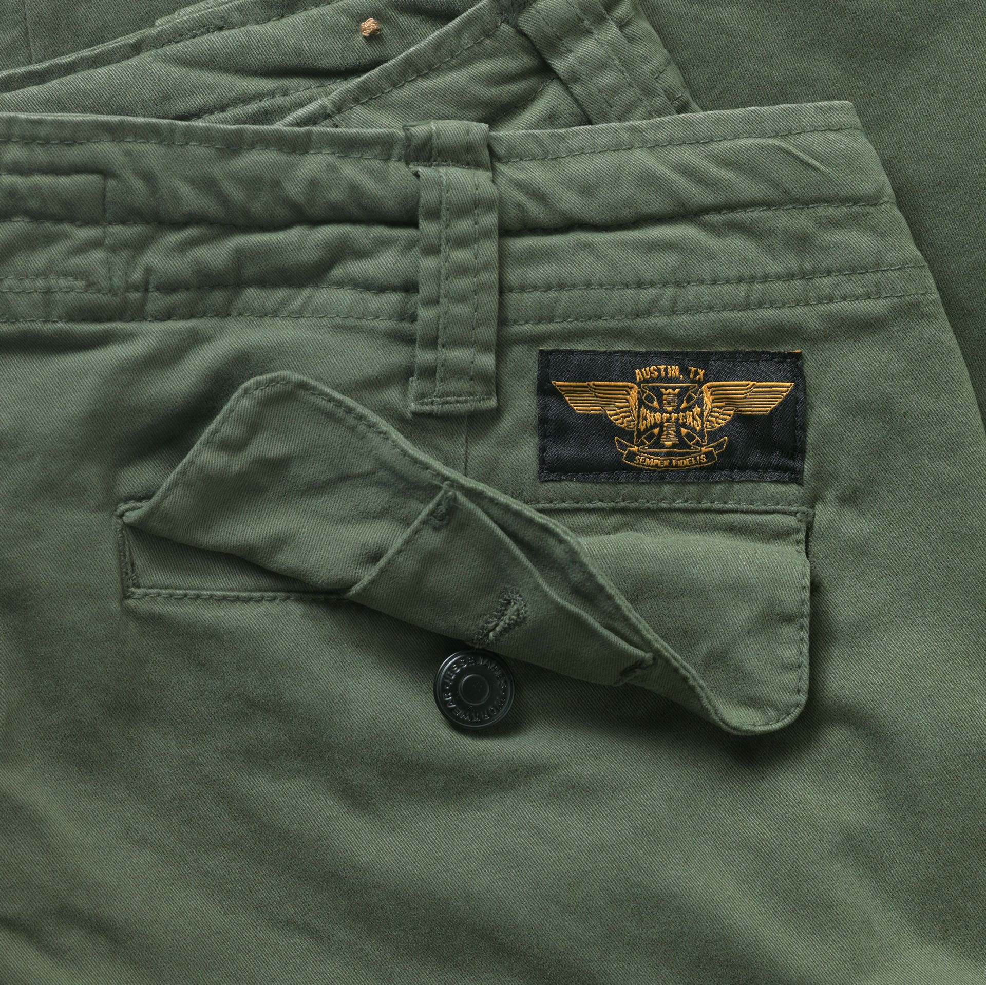 WCC - CFL CARGO PANTS - VINTAGE OLIVE - Image 3