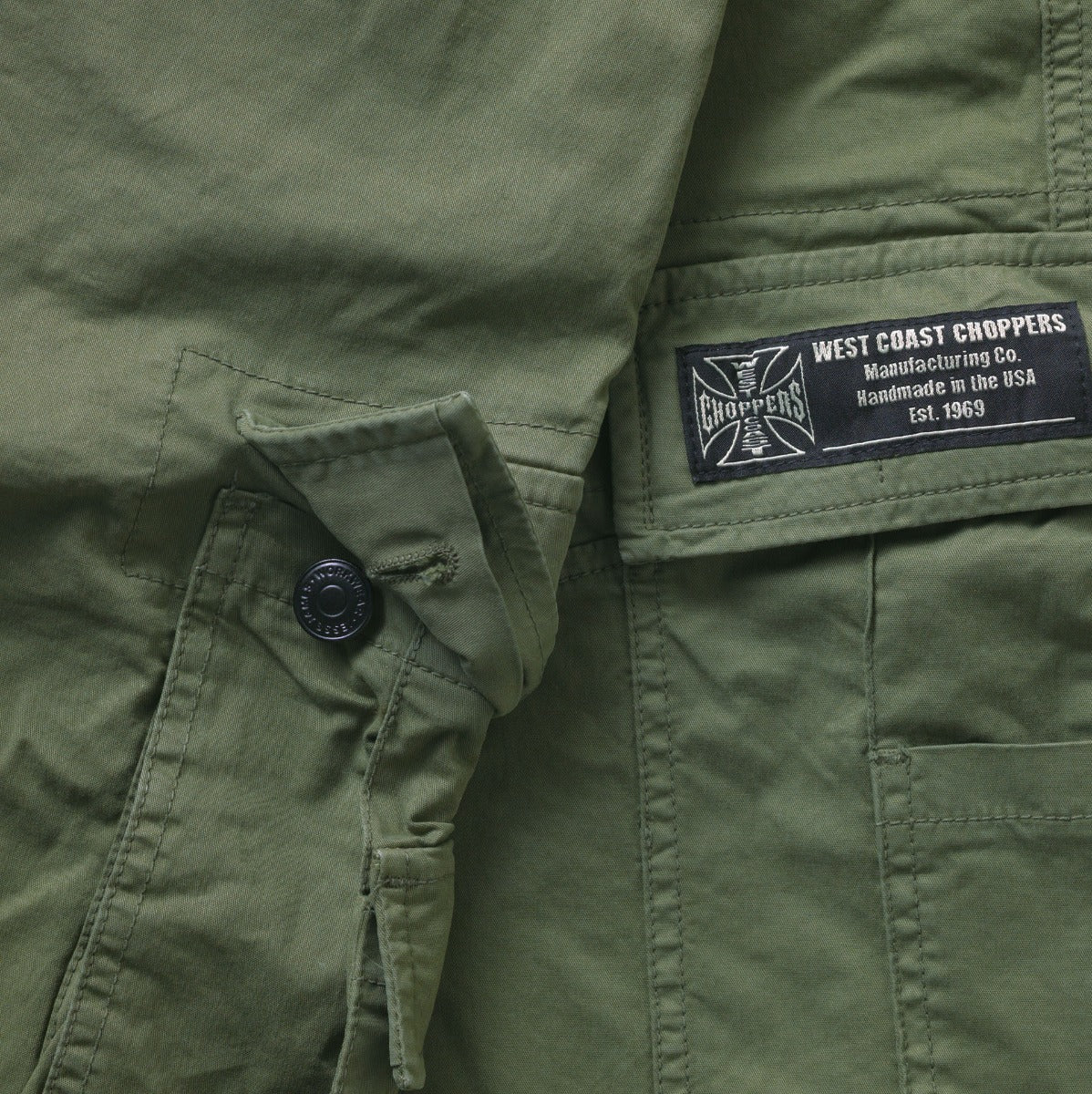 WCC CFL CARGO SHORTS - VINTAGE OLIVE GREEN - Image 5