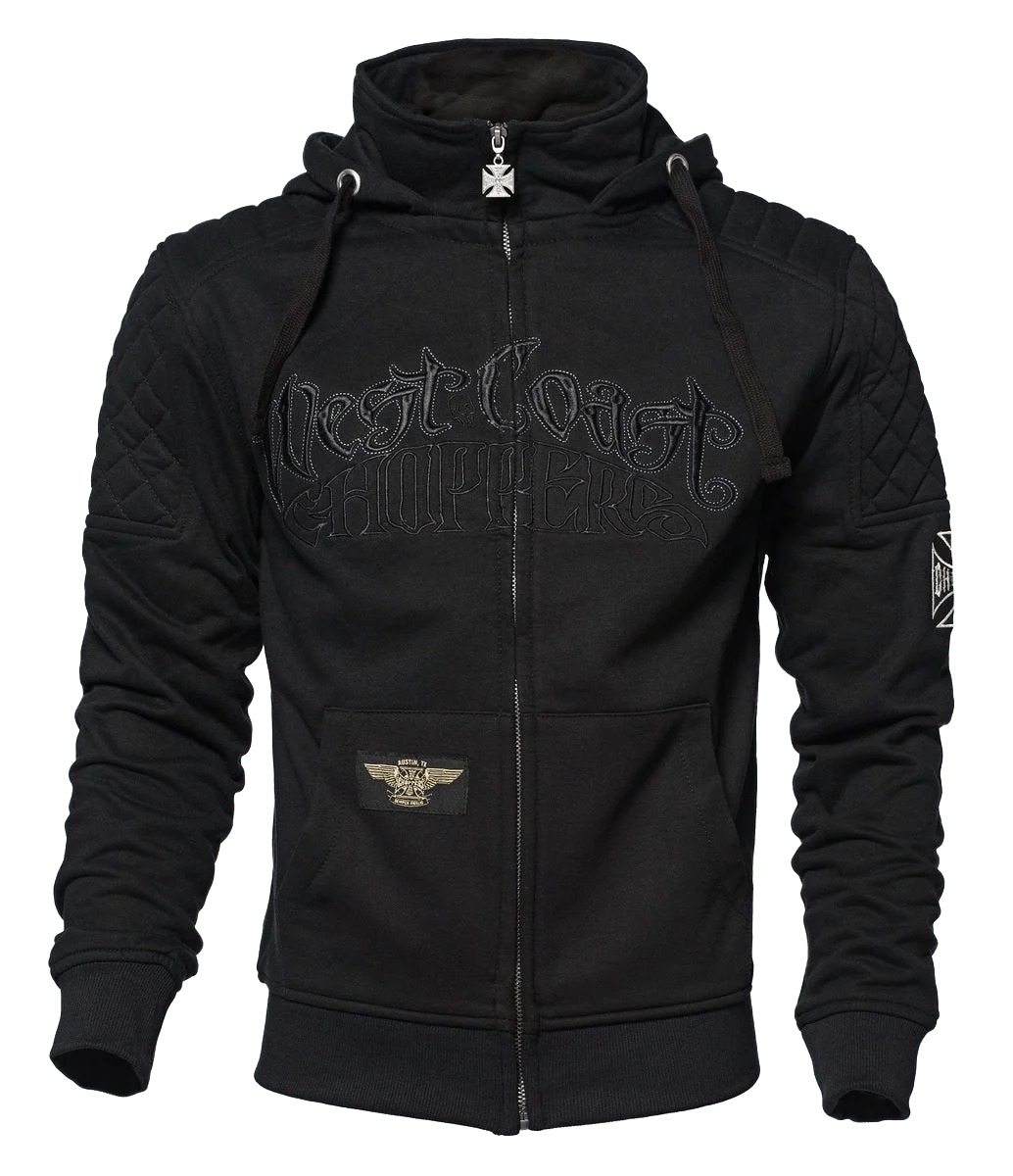 WCC - CHOPPERS POR VIDA HOODY - Black