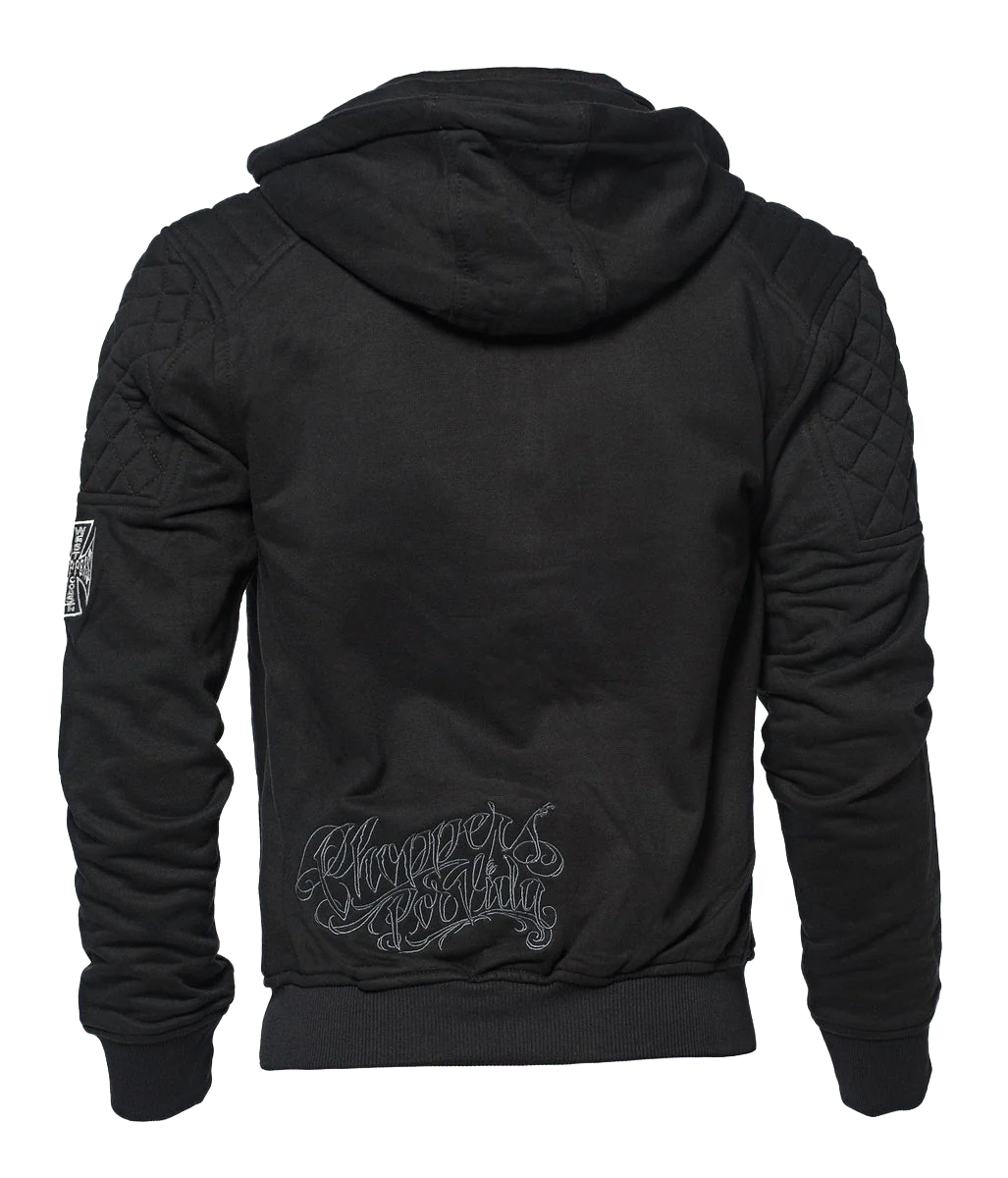 WCC - CHOPPERS POR VIDA HOODY - Black - Image 2