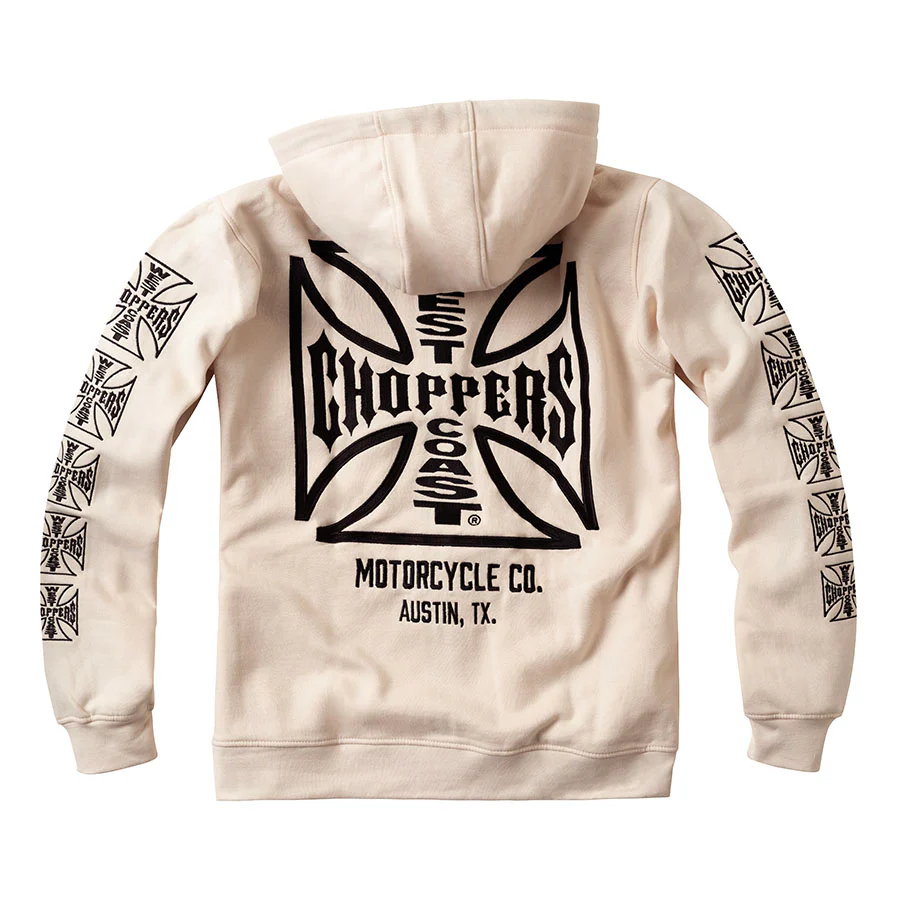 WCC DOMINATOR EMBROIDERED HOODY - BEIGE - Image 2