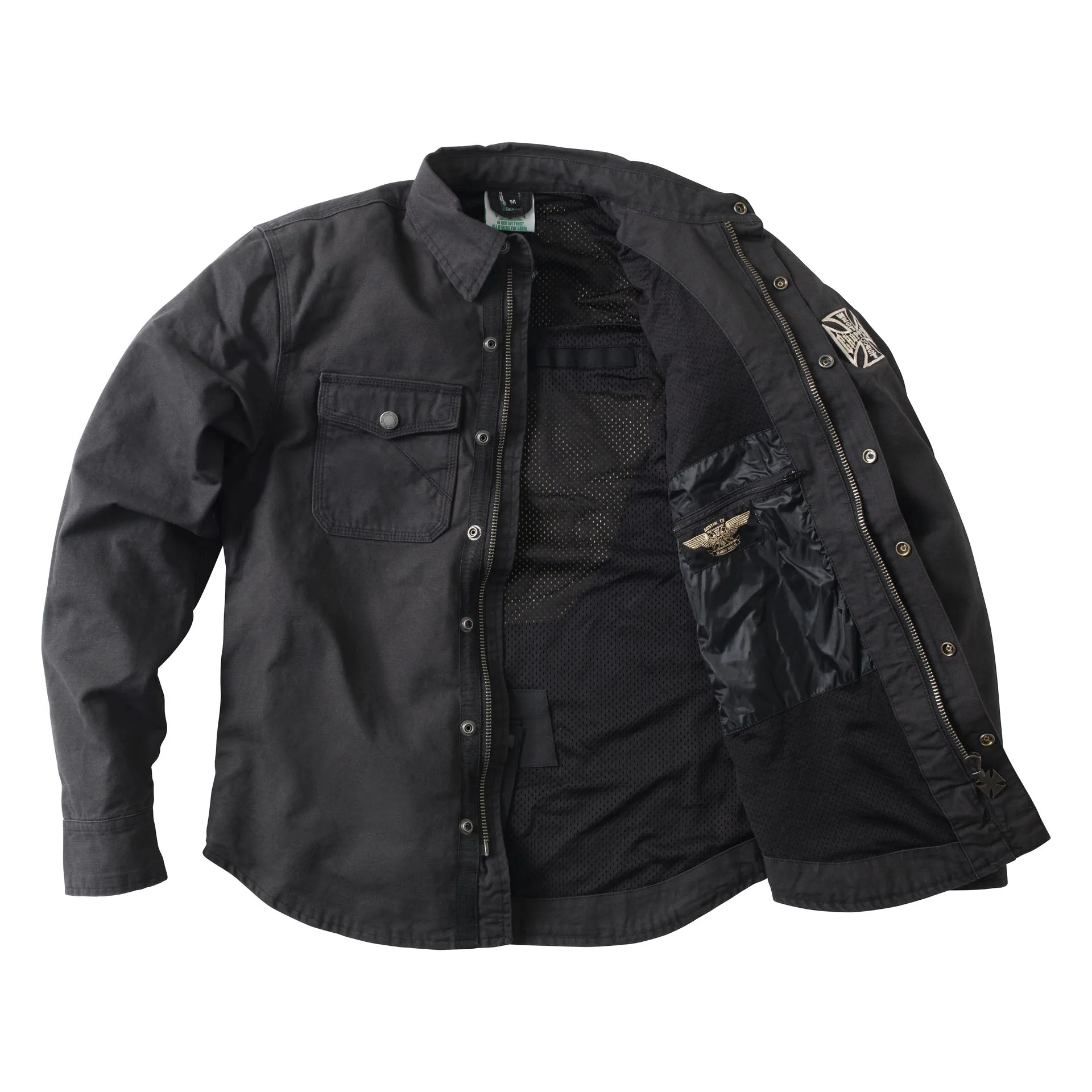 WCC FORGED RIDING JACKET - BLACK - Image 3