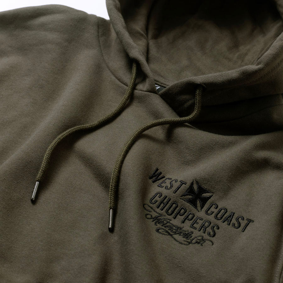 WCC FRISCO HOODY - OLIVE GREEN - Image 3