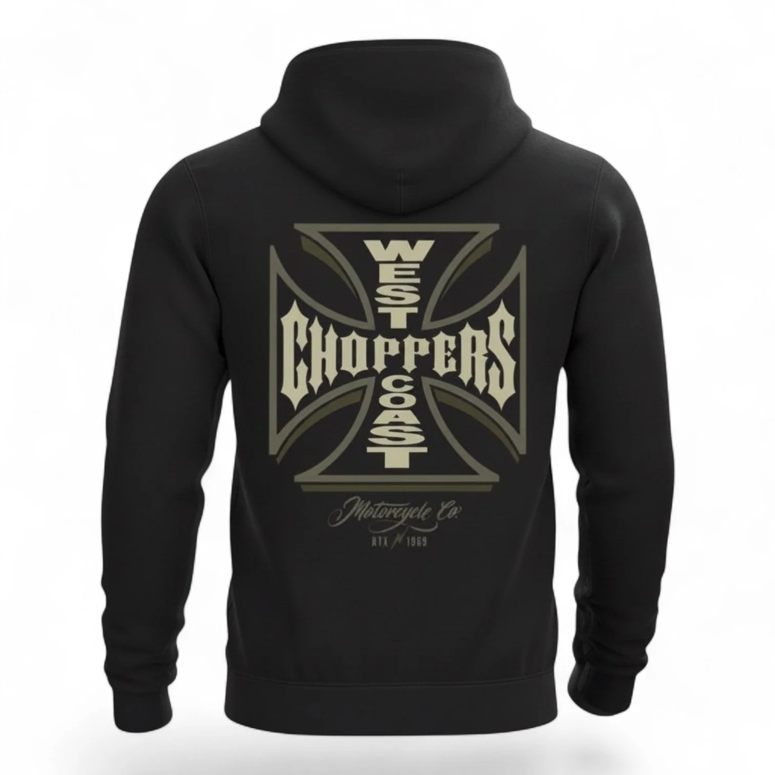 WCC Gangscript Hoody - Black - Image 2