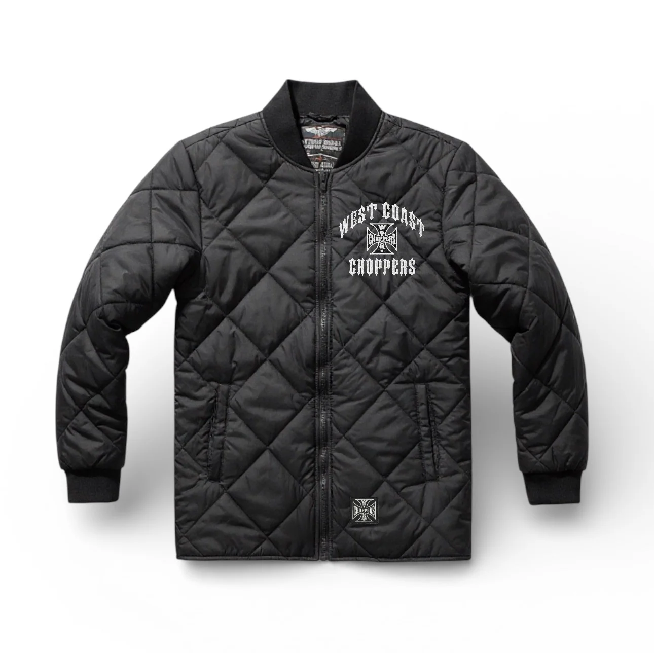 WCC IRON QUILTED JACKET - BLACK