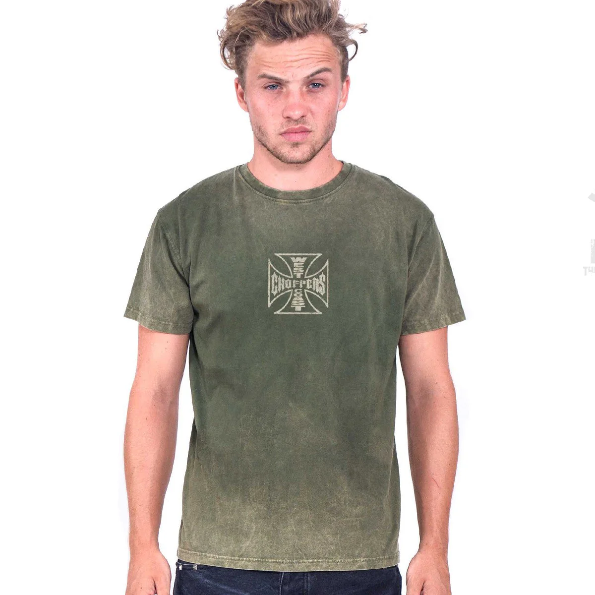 WCC LOUD PIPES TEE  - VINTAGE GREEN