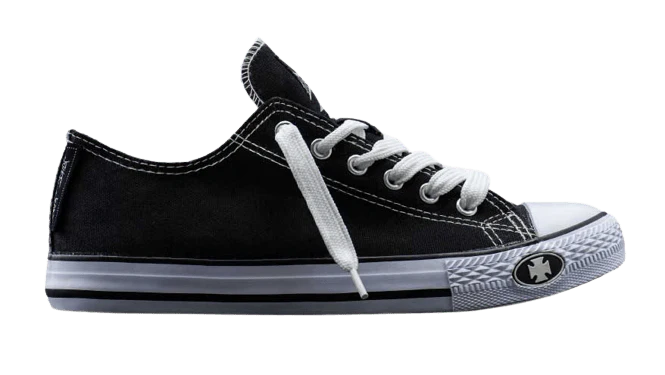 WCC LOW-TOP WARRIOR - BLACK - Image 4