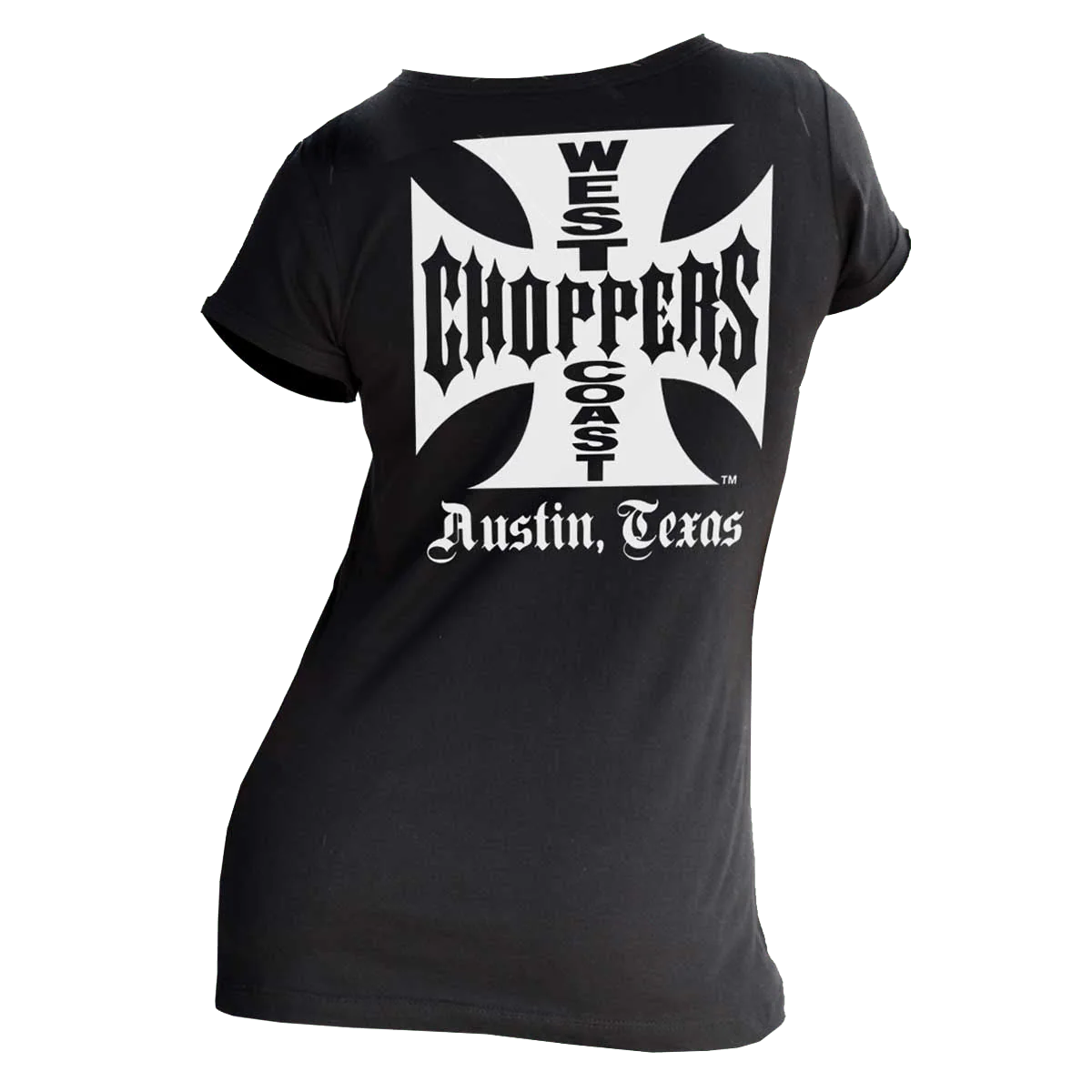WCC OG Ladys T-shirt Black - Image 2