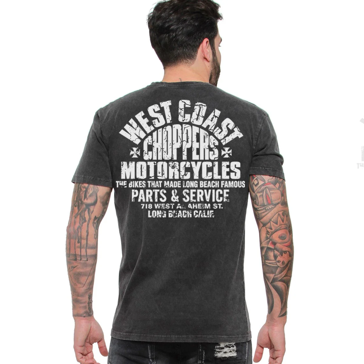 WCC PARTS TEE - VINTAGE BLACK - 2XL