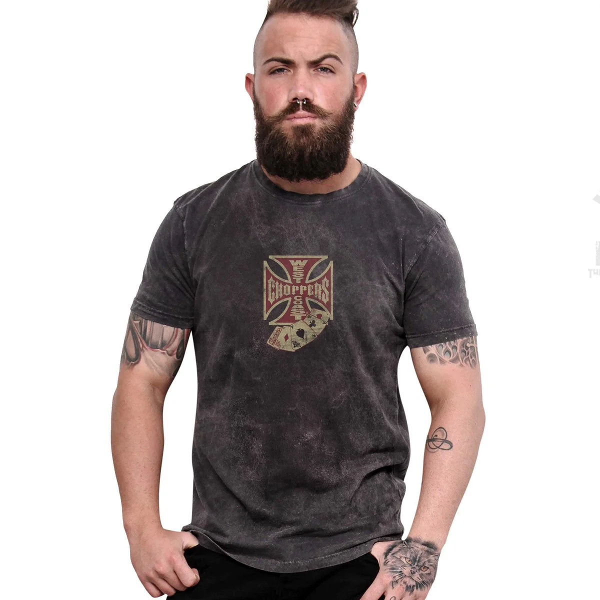 WCC PAY UP SUCKER TEE - VINTAGE BLACK
