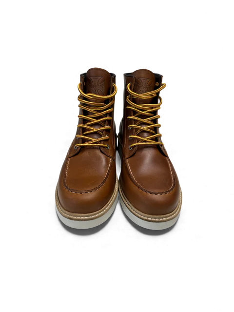 WCC RIGID LEATHER BOOTS - COGNAC - Image 5
