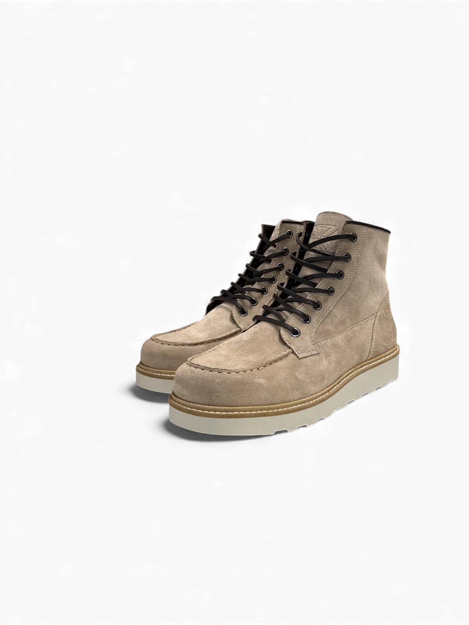 WCC RIGID SUEDE LEATHER BOOTS - SAND - Image 3