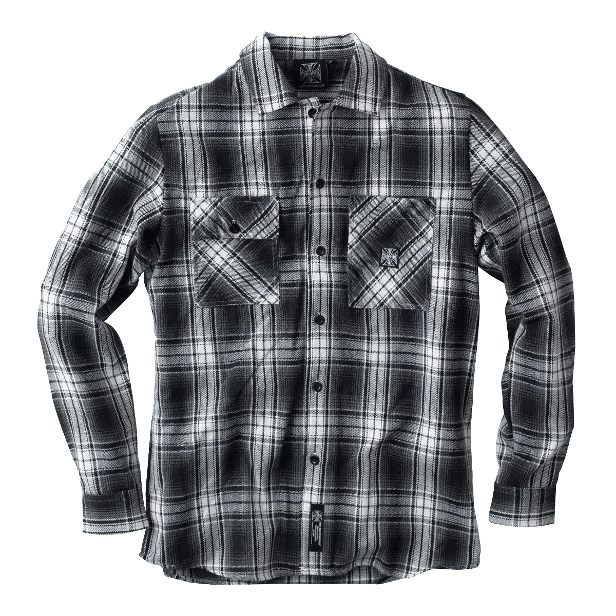 WCC RISER SHIRT - WHITE/GREY