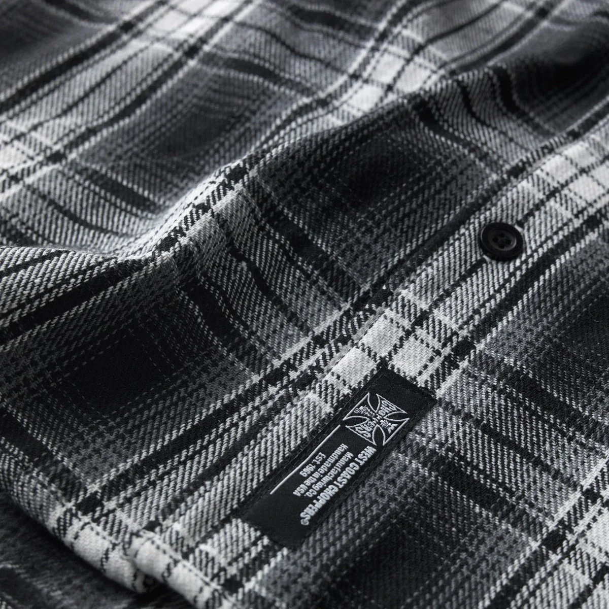 WCC RISER SHIRT - WHITE/GREY - Image 3