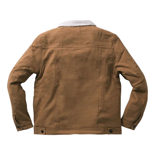 WCC Sherpa Lined Canvas Jacket Duck - Image 3