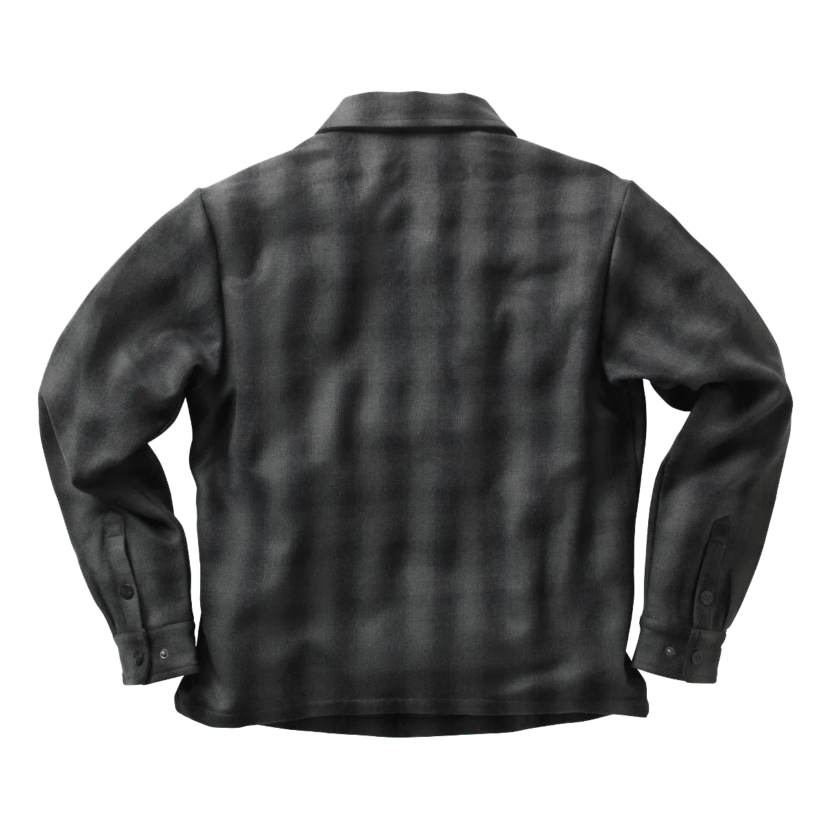 WCC WOOL LINED PLAID JACKET - CHARCOAL/BLACK - Image 3